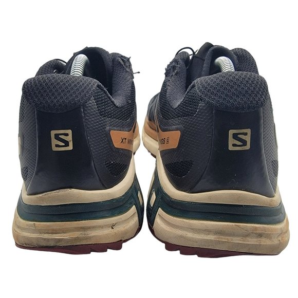 Salomon XT-Wings 2 Mens 11.5 Black Bleached Sand Shoes Outdoor Hiking Trails - Picture 6 of 11